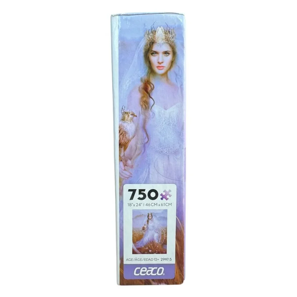 NEW 750 Piece Fairyland Jigsaw Puzzle Ceaco Fantasy Artwork Series 2 Made in USA